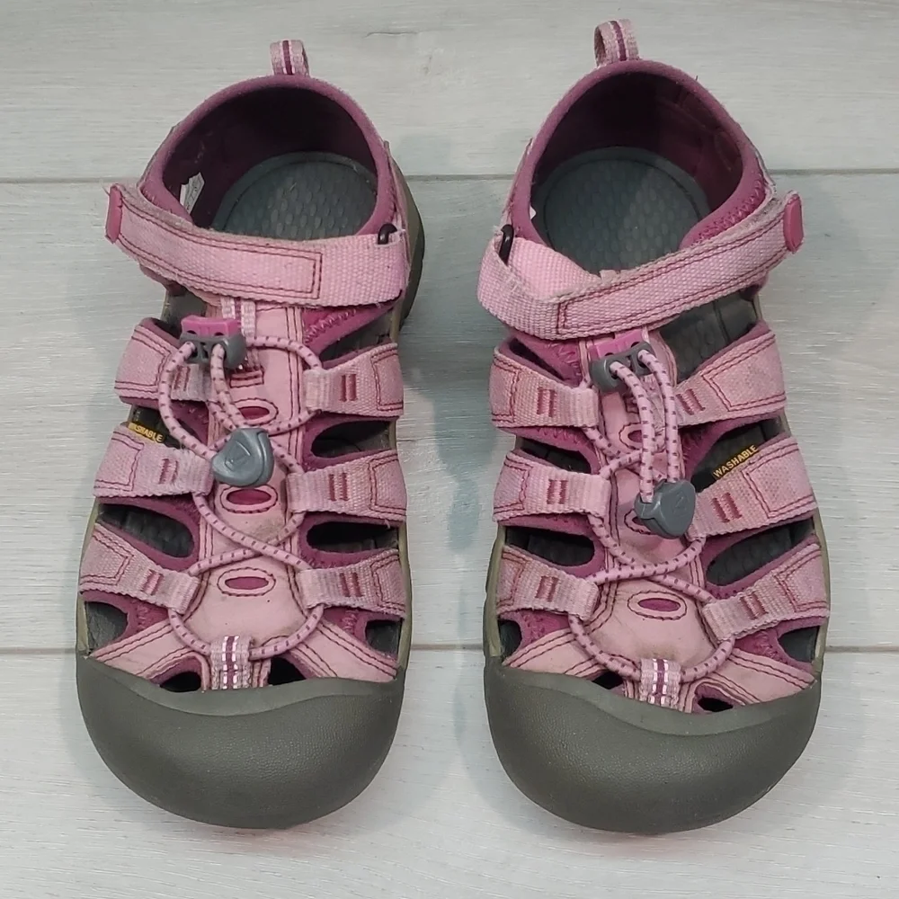 Keen Big Kids Girls Youth Outdoor Waterproof Hiking Sandals shoes sz 4